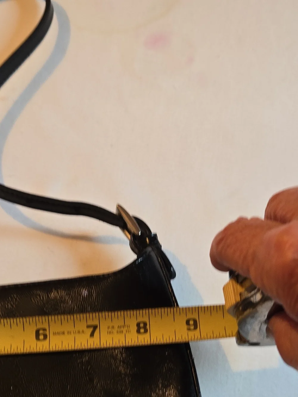 kate spade Black Leather Shoulder Bag